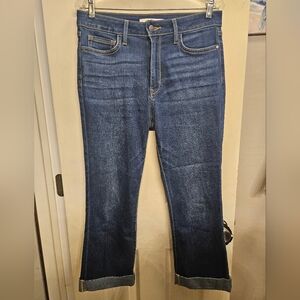 Sam Edelman stiletto crop boot jeans capri pants womens size 30